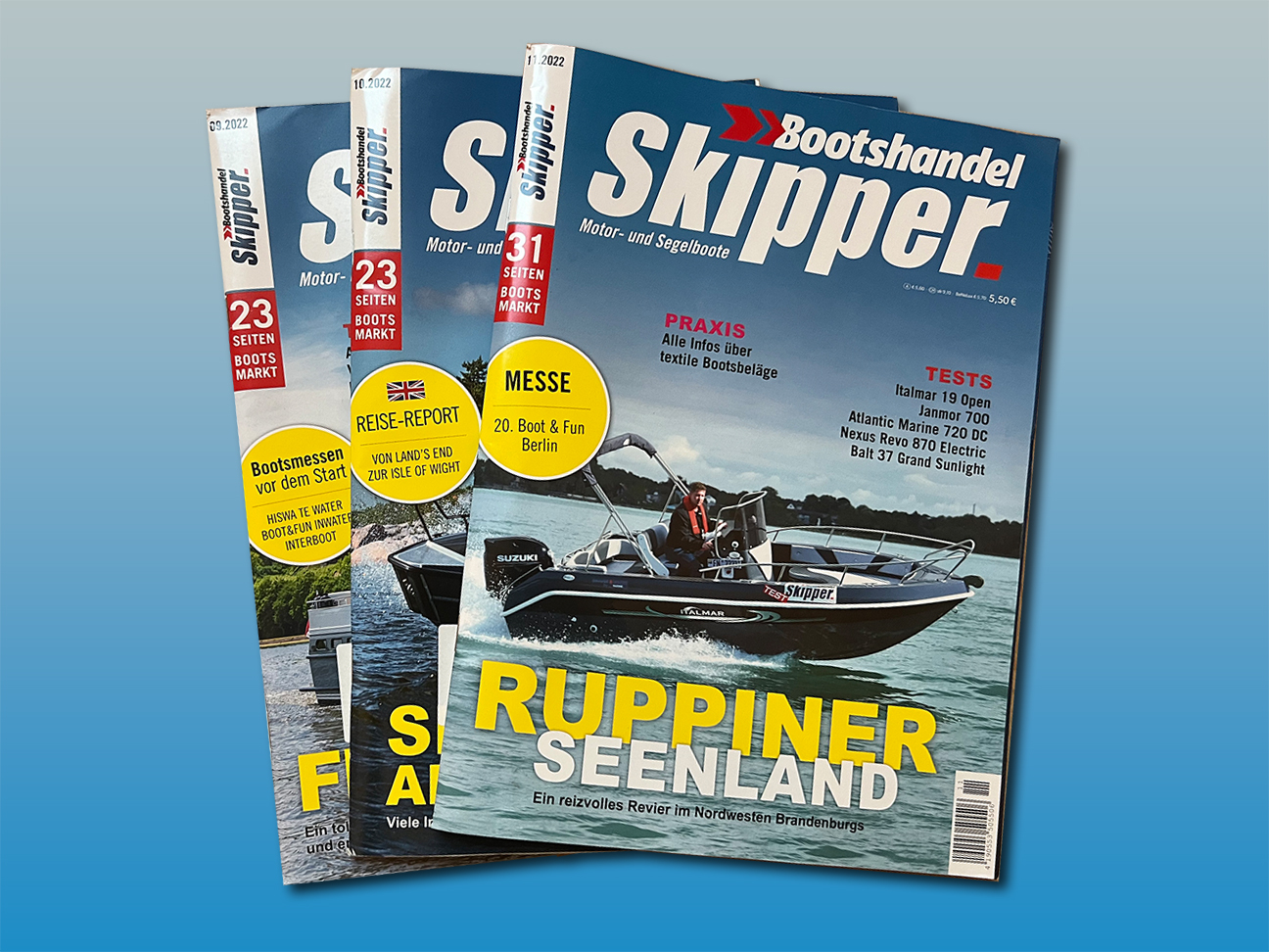 Bootsmarkt im Magazin Skipper Bootshandel